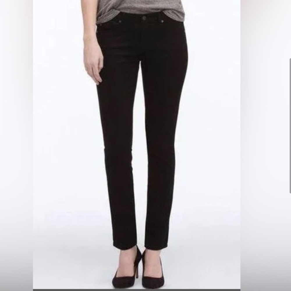AG Navy Corduroy Adriano Goldschmied Stilt
Cigarette Leg Low Rise Pants Size 27